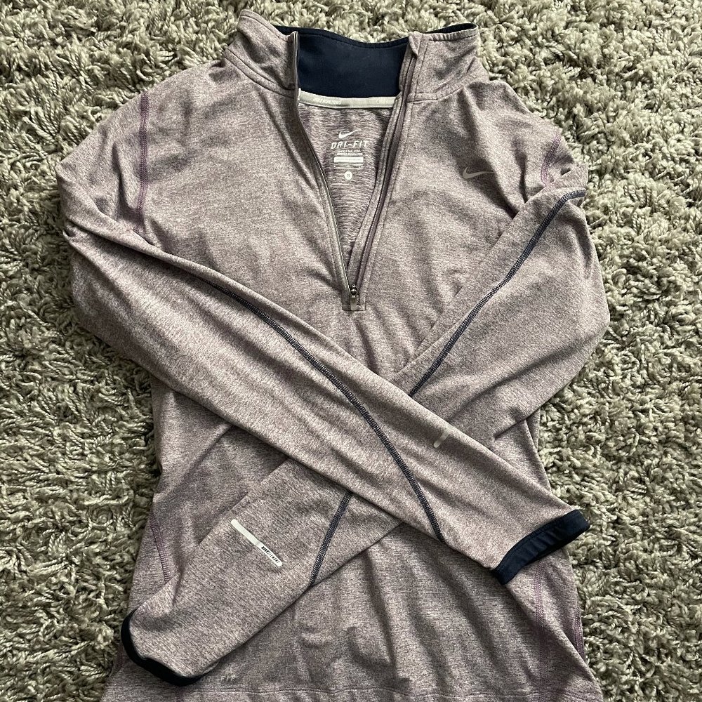 Nike Dri-fit quarter zip up